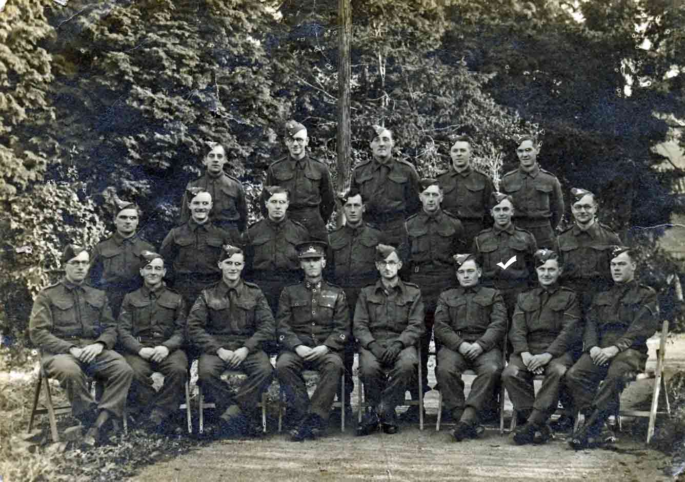 Award of the Burma Star to Sergeant H. Law