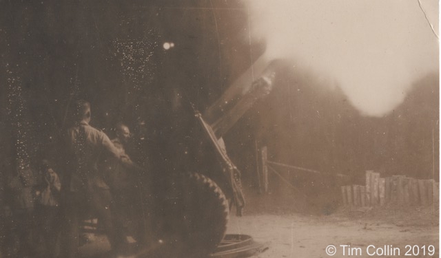 25-pounder of the 114th Field Regiment, R.A.