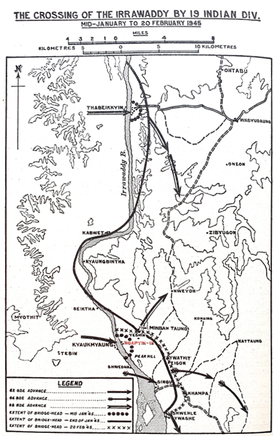 Crossing of the Irrawaddy River - 19th Indian Division 1945