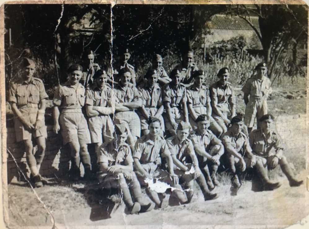 Trooper J.W. Marrison and comrades