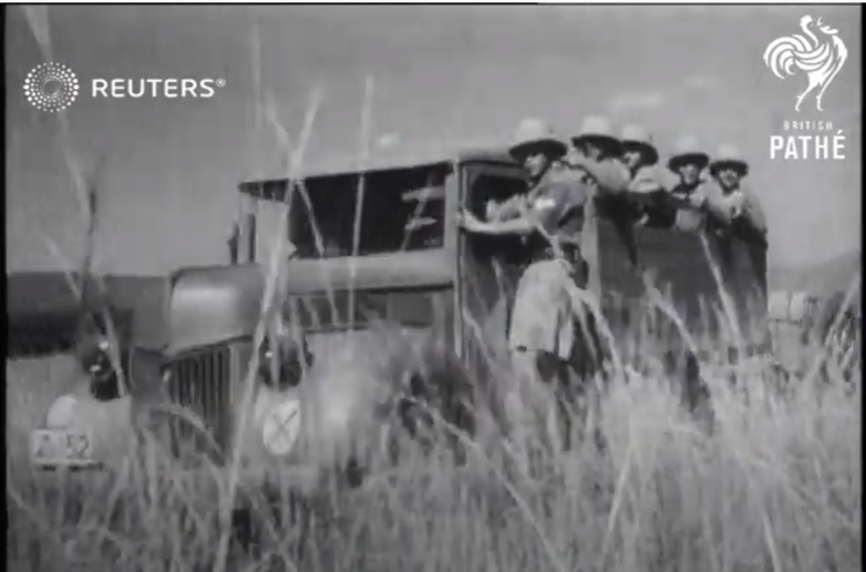 5th Field Battery, B.A.F., near Martaban