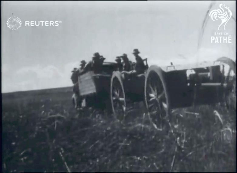 5th Field Battery, B.A.F., near Martaban