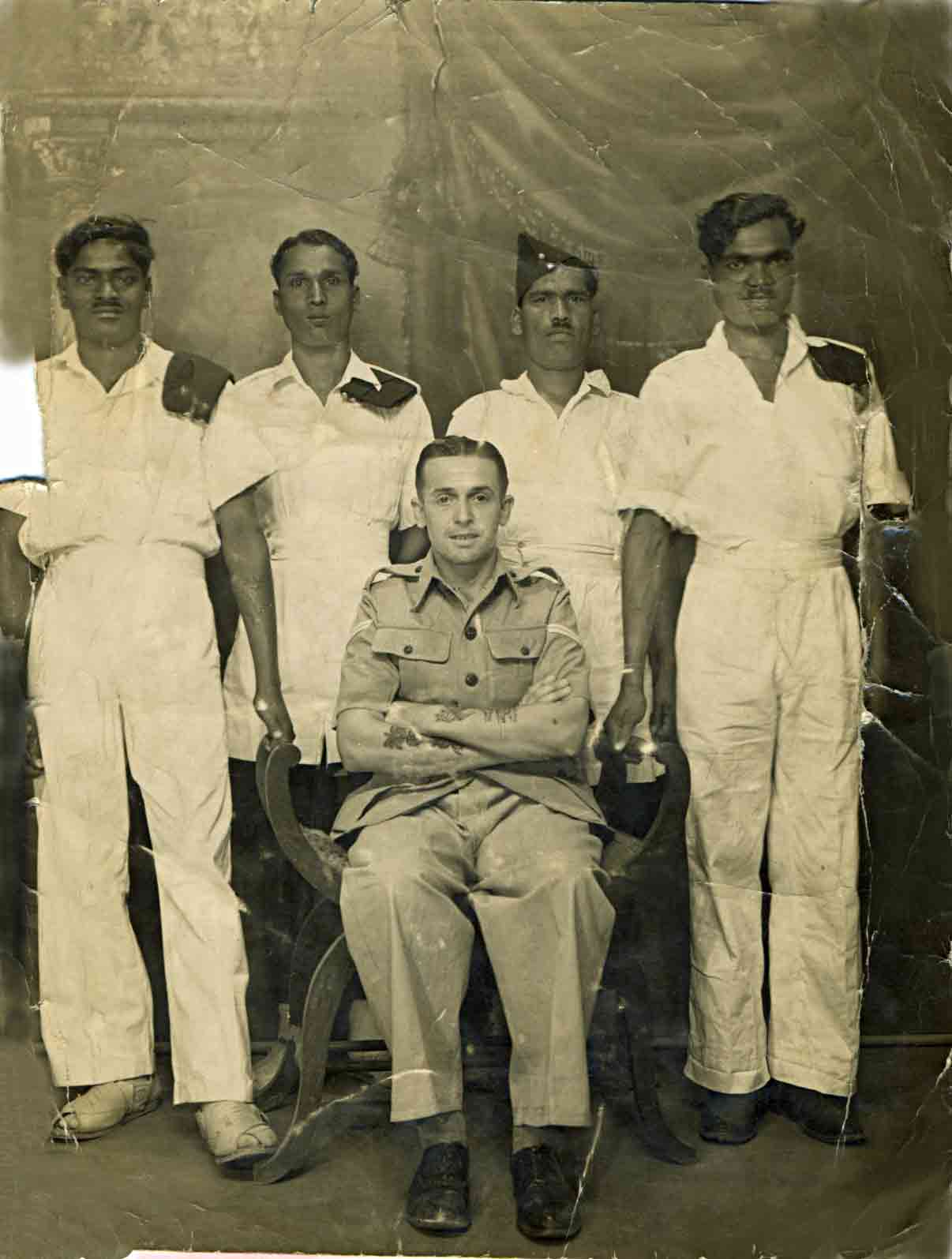 Award of the Burma Star to Sergeant H. Law